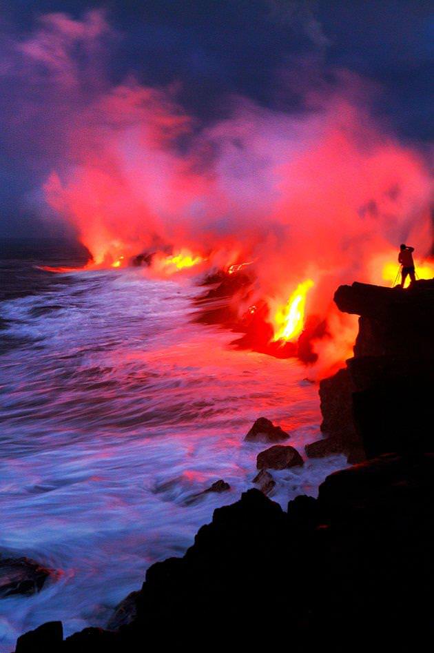 Lava in Hawaii