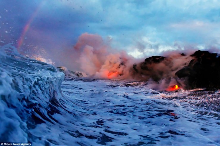 Lava in Hawaii