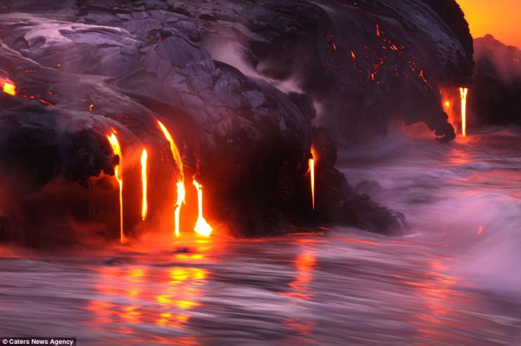 Lava in Hawaii