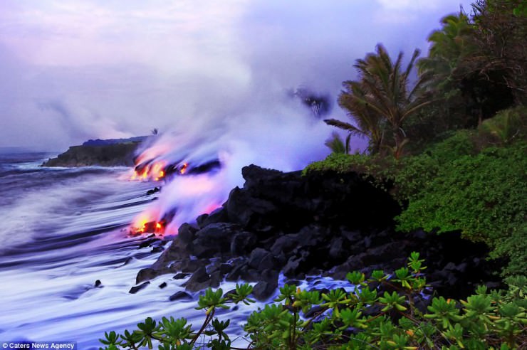 Lava in Hawaii