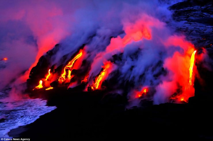 Lava in Hawaii