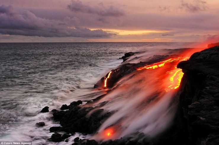 Lava in Hawaii