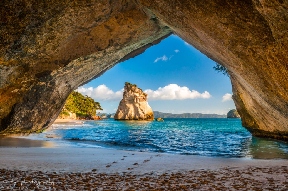 Beautiful Sites at Cathedral Cove Beach