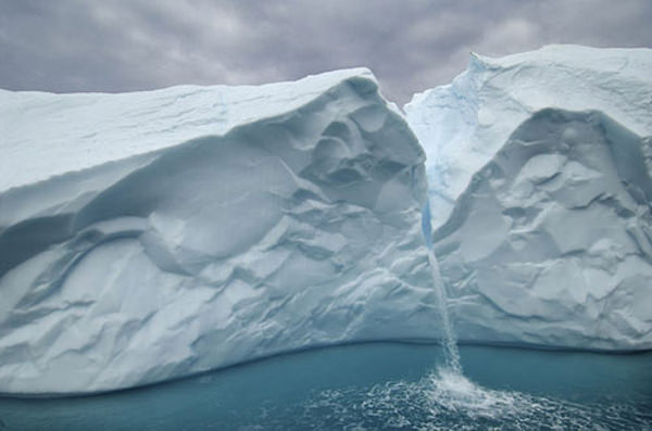 Ice Canyon in Greenland