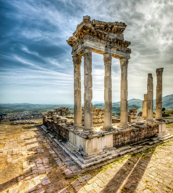 The Ruins of Ancient City Pergamon