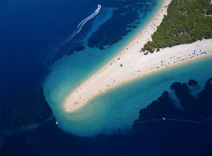 Golden Horn (Zlatni Rat), Brac Island, Croatia