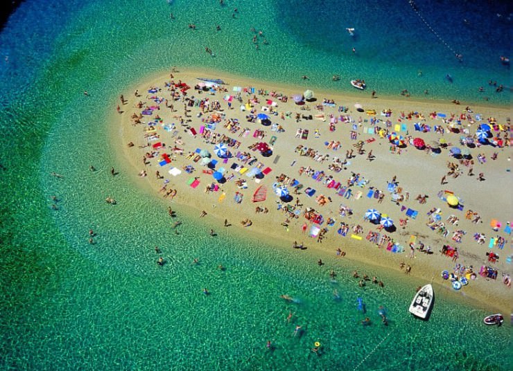 Golden Horn (Zlatni Rat), Brac Island, Croatia