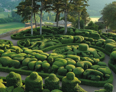 Royal Gardens of Marqueyssac in France