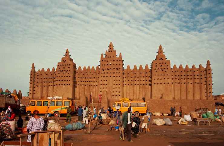 The Great Mosque of Djenné in Mali