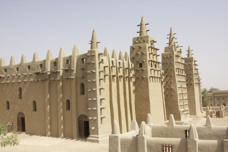 The Great Mosque of Djenné in Mali