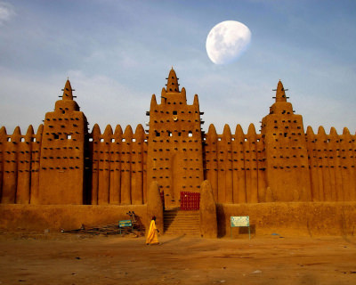 The Great Mosque of Djenné in Mali