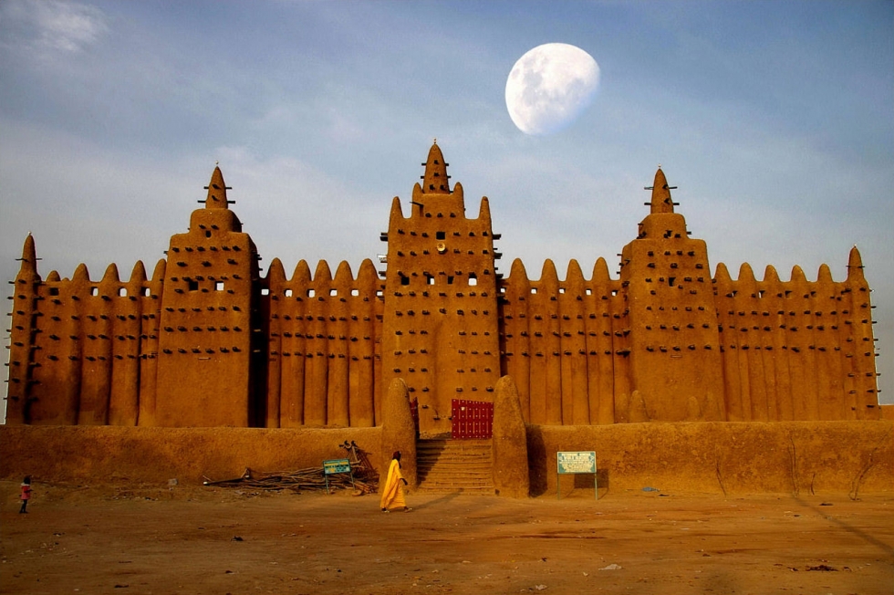 The Great Mosque of Djenné in Mali