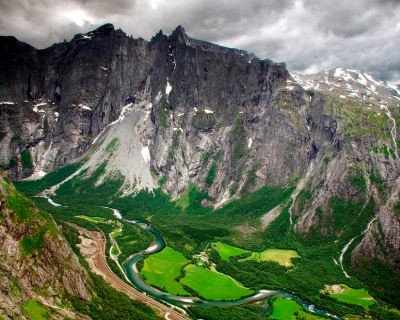 Troll Wall – the Tallest Rock Wall in Europe in Norway