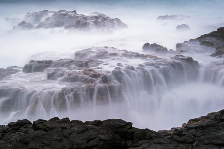 Amazing Swim in a Natural Pool of Queen's Bath, Hawaii