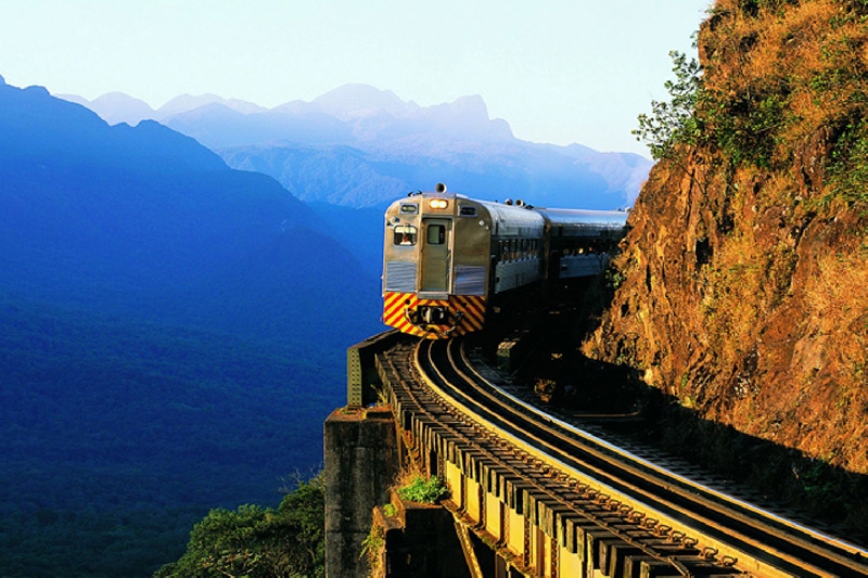 The Wild Serra Verde Express Ride in Paraná, Brazil