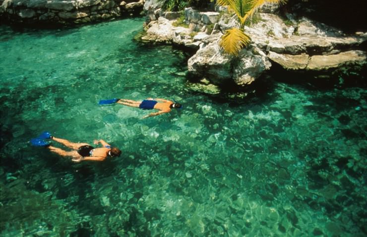 Xcaret - a Mayan Themed Water Park in Mexico