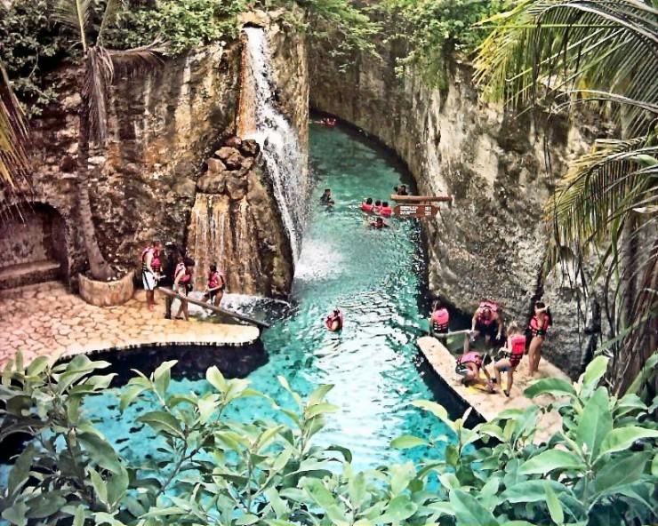 Xcaret - a Mayan Themed Water Park in Mexico