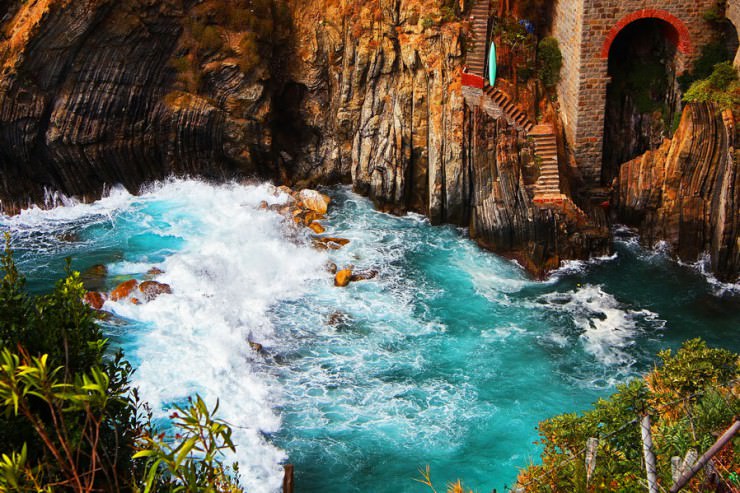 Riomaggiore - First Village of the Five of the Cinque Terre, Italy