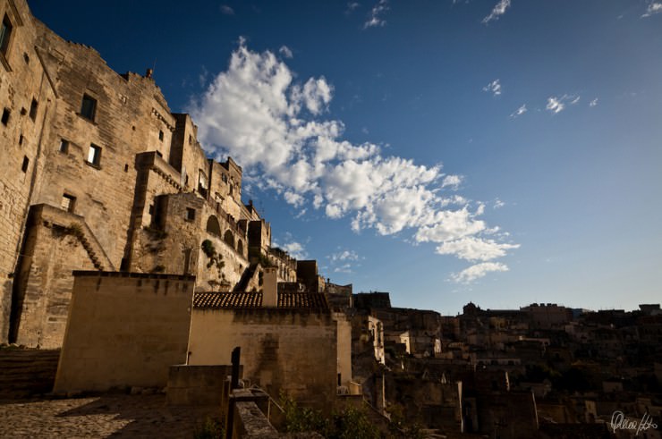 Ancient Cave Town Matera in Southern Italy