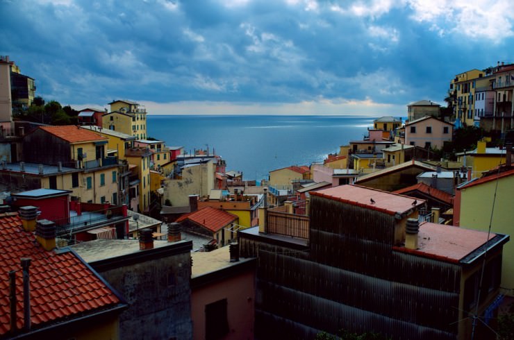 Riomaggiore - First Village of the Five of the Cinque Terre, Italy