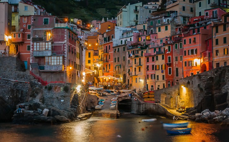 Riomaggiore - First Village of the Five of the Cinque Terre, Italy