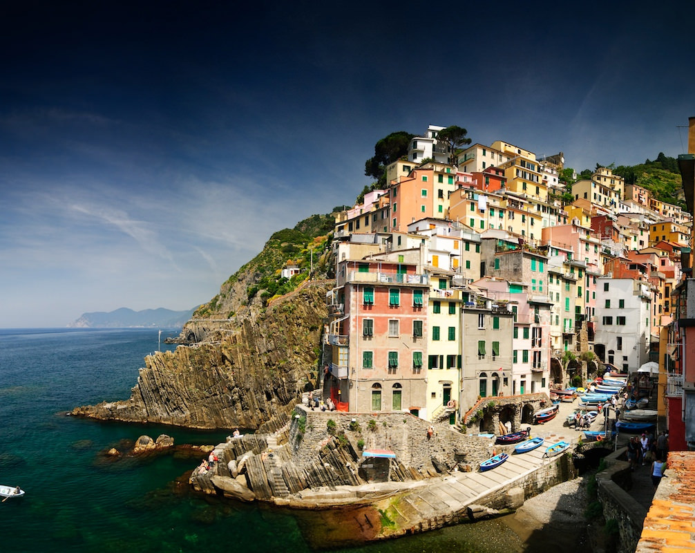 Riomaggiore - First Village of the Five of the Cinque Terre, Italy