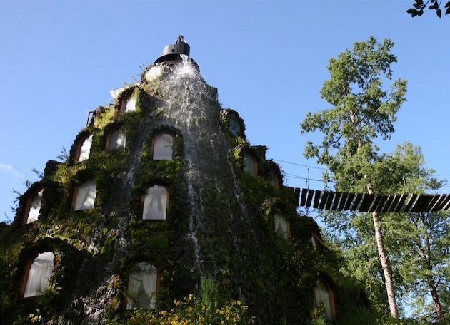 Magic Mountain Hotel - an Artificial Geyser in Nature Reserve, Chile