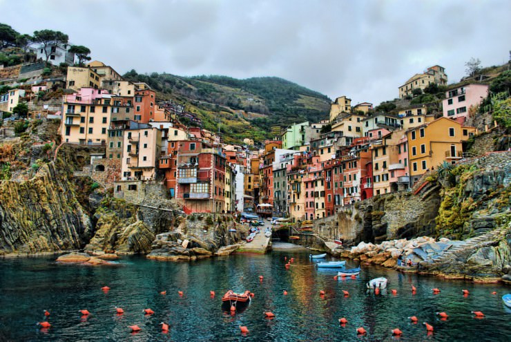 Riomaggiore - First Village of the Five of the Cinque Terre, Italy