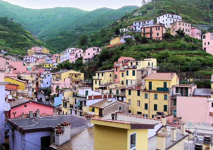 Riomaggiore - First Village of the Five of the Cinque Terre, Italy