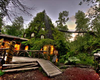 Magic Mountain Hotel – an Artificial Geyser in Nature Reserve, Chile