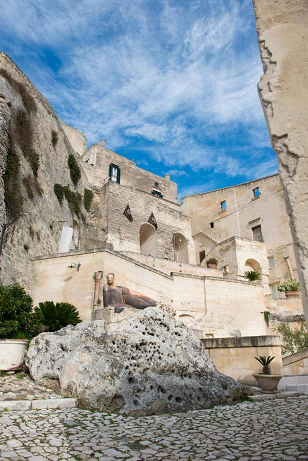 Ancient Cave Town Matera in Southern Italy
