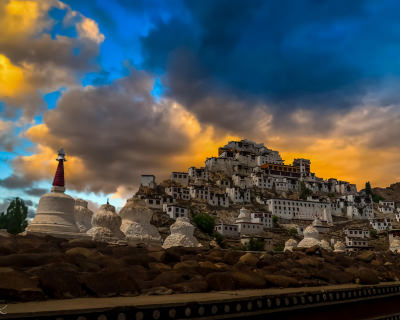 Beautiful Thikse Monastery – the Spiritual Retreat in India