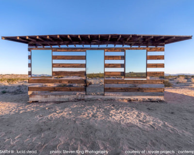 Lucid Stead – a Stunning Mirror House in the Californian Desert, USA