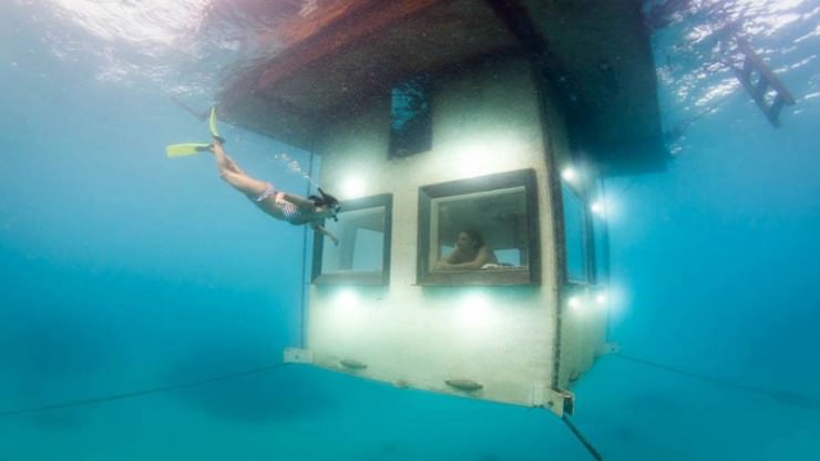 The Unique Stay at Underwater Hotel in Manta Resort, Tanzania