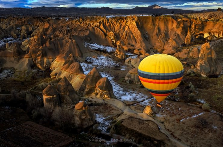 The Best Place to Go Hot Air Ballooning – Cappadocia, Turkey