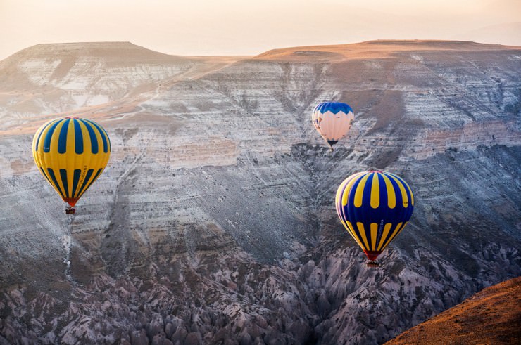 The Best Place to Go Hot Air Ballooning – Cappadocia, Turkey