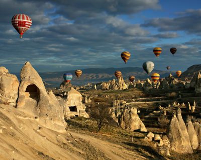 The Best Place to Go Hot Air Ballooning – Cappadocia, Turkey