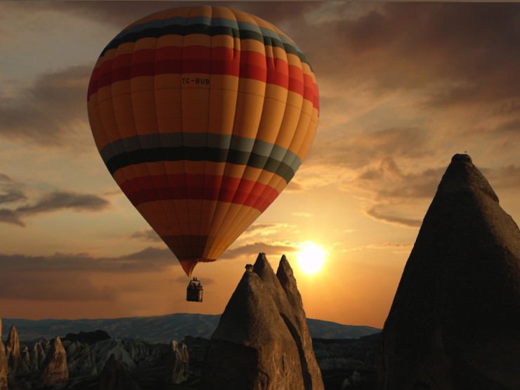 The Best Place to Go Hot Air Ballooning – Cappadocia, Turkey