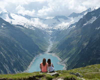 A Wonderful Hike along the Schlegeis Lake in Tyrol, Austria