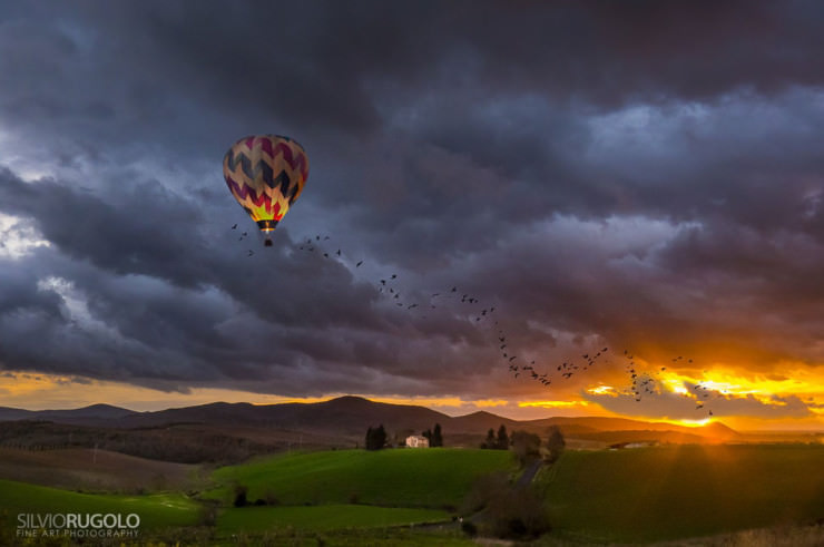 Top 10 Hot Air Ballooning-Tuscany-Photo by Silvio Rugolo