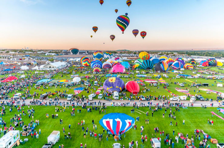 Top 10 Hot Air Ballooning-new mexico-Foto: Richard Silver