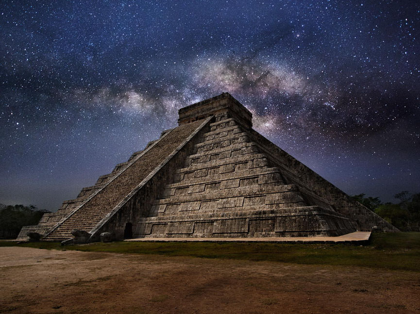 El Castillo – the Most Famous Building of the Mayan Era, Mexico