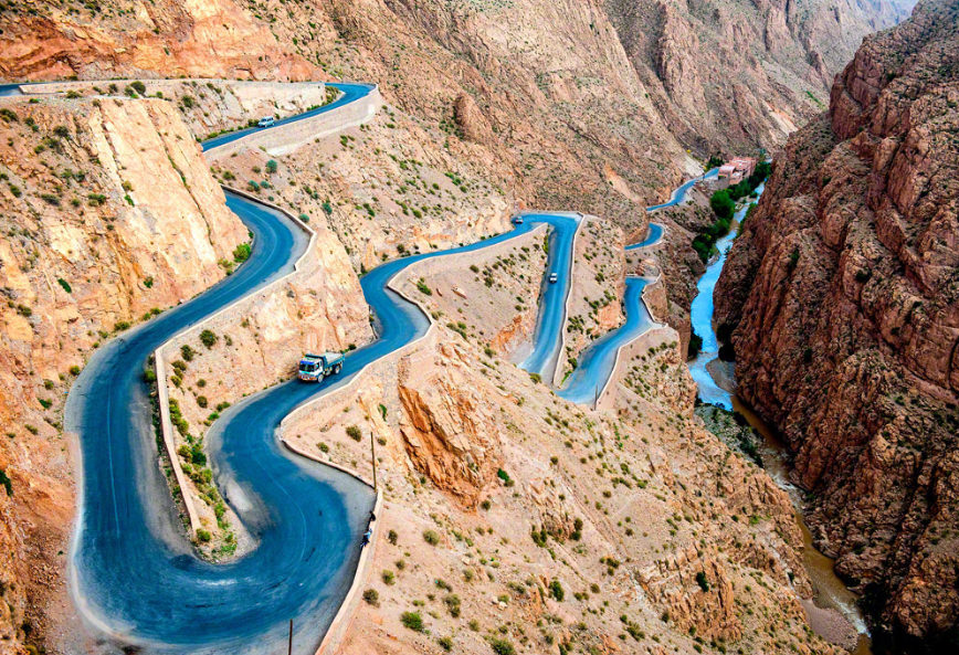 Dades Gorge – Stunning Winding Roads in the Atlas Mountains, Morocco