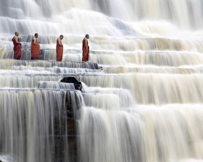 Pongour – a Stunning Terraced Waterfall in Vietnam