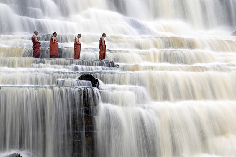 Pongour – a Stunning Terraced Waterfall in Vietnam