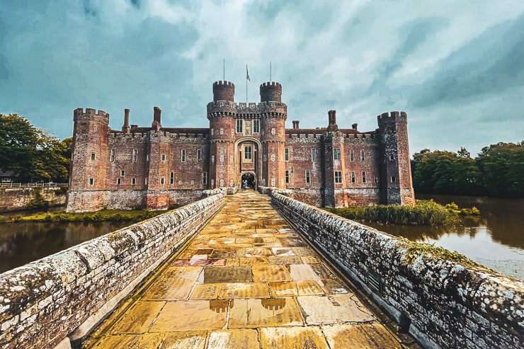 Herstmonceux Castle, East Sussex, England