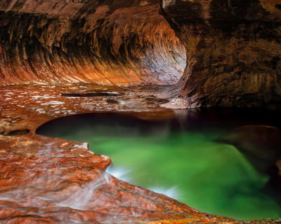 Subway – the Most Unique Canyon in Zion, USA