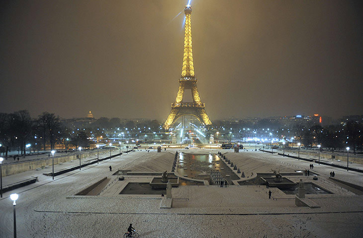 Paris in Winter-Photo by Mehdi Fedouach