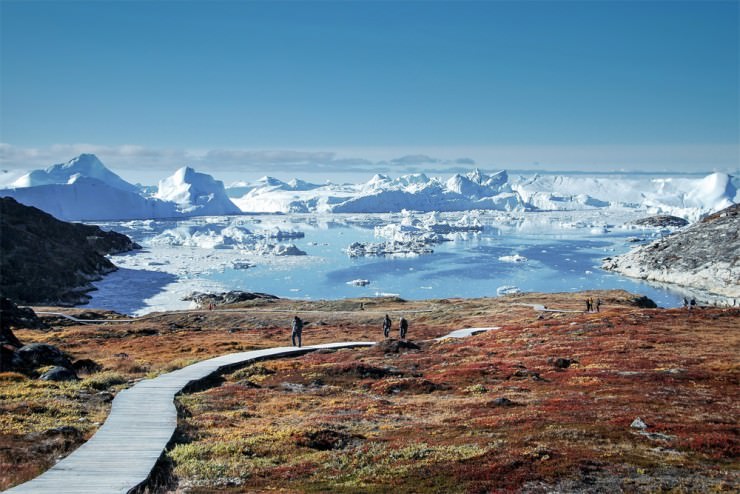 کوه یخی گرینلند 