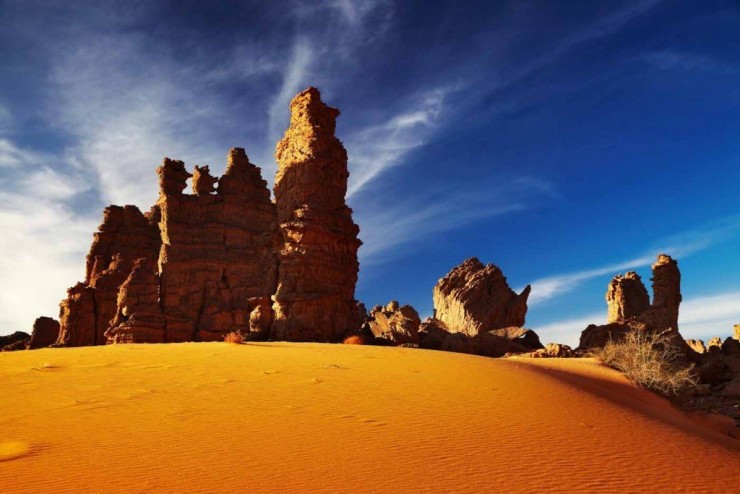 Tassili n'Jajer صحرا و کویر کوهستانی شگفت انگیز الجزایر